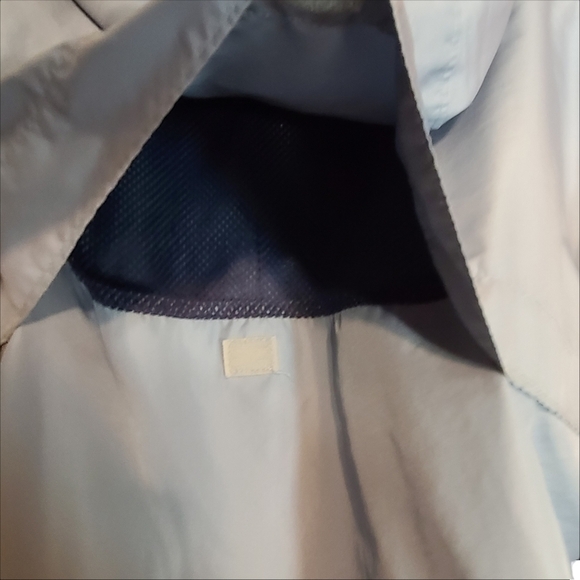 Columbia blue white long-sleeved zip-up women's  jacket - Picture 6 of 15